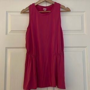 Athleta pink tunic tank top
